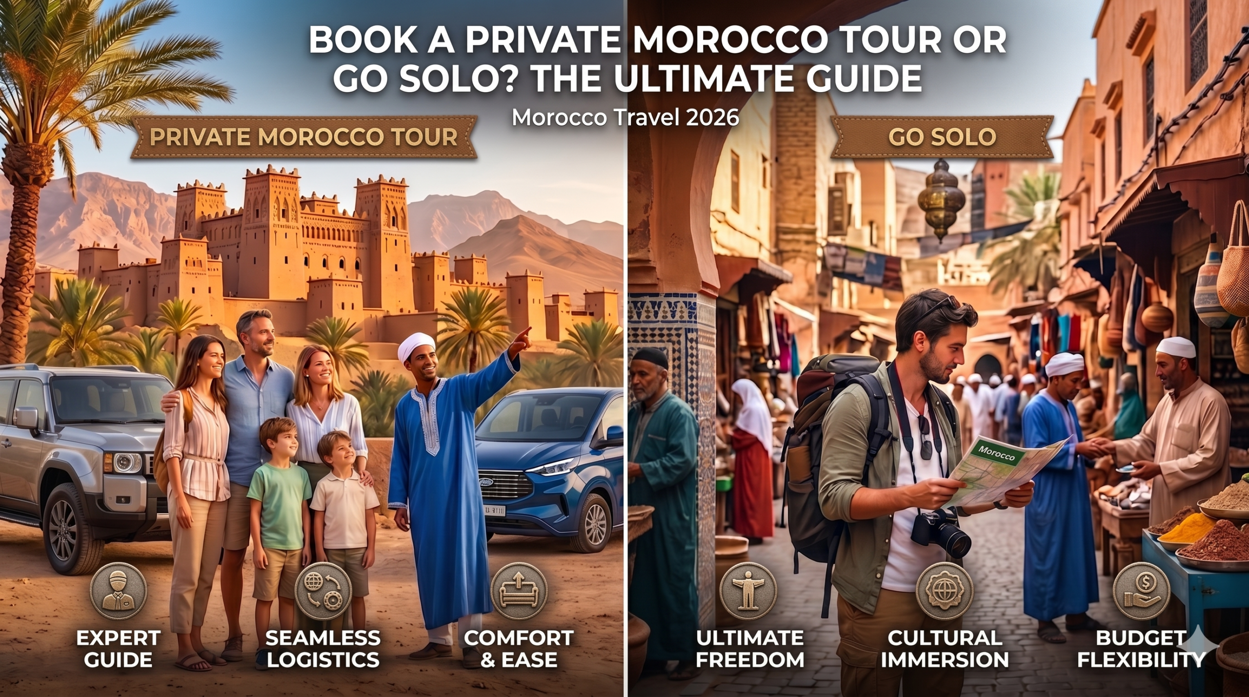 Should I Book a Private Morocco Tour or Go Solo